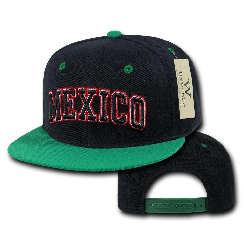 1 Dozen Country Logo Freshmen Pro 6 Panel Flat Bill Baseball Caps Hats Wholesale Bulk
