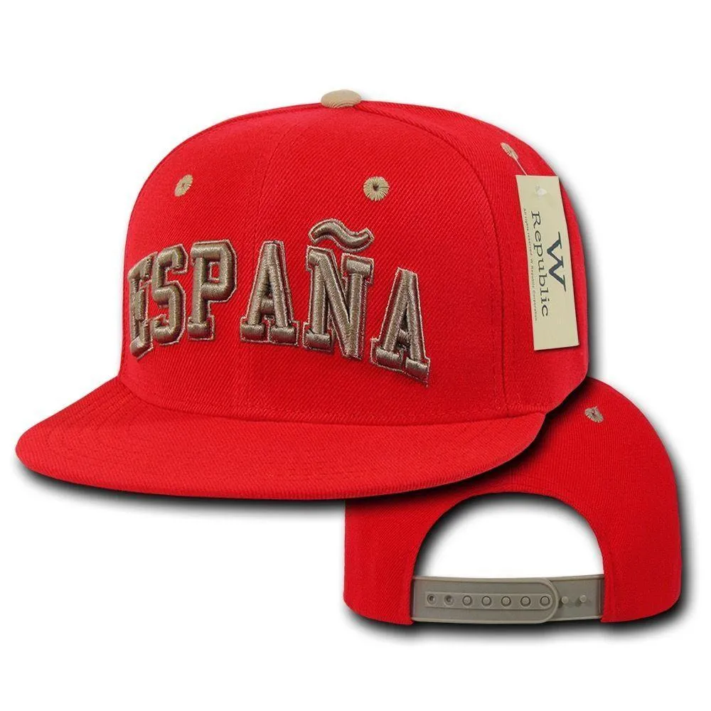 1 Dozen Country Logo Freshmen Pro 6 Panel Flat Bill Baseball Caps Hats Wholesale Bulk