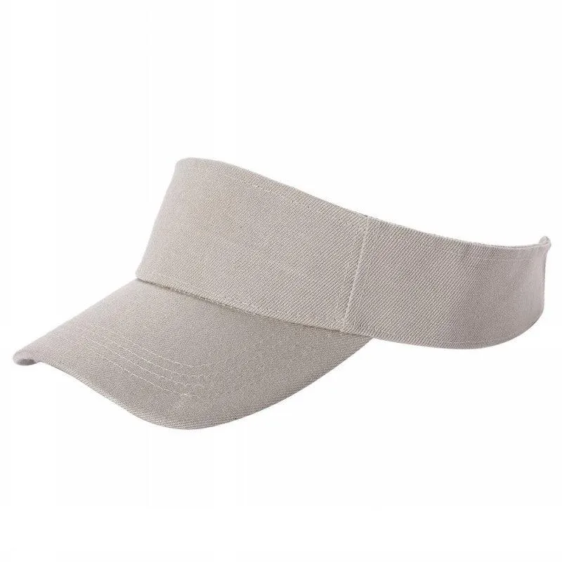 12 Pack Velcro Sun Visor Hat – Curved Bill, Adjustable
