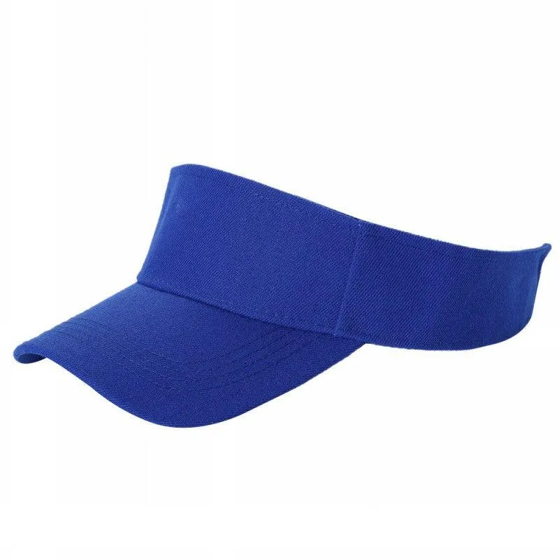 12 Pack Velcro Sun Visor Hat – Curved Bill, Adjustable
