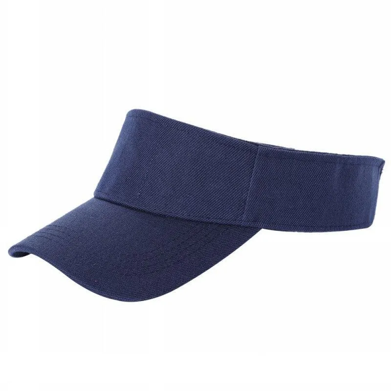 12 Pack Velcro Sun Visor Hat – Curved Bill, Adjustable