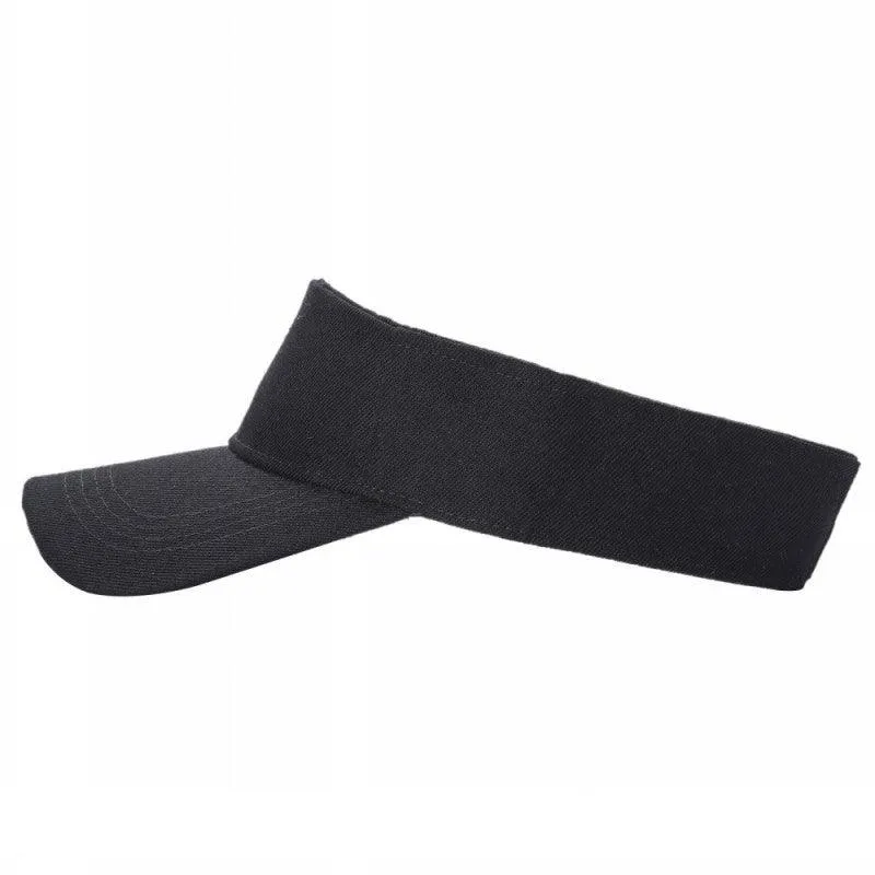 12 Pack Velcro Sun Visor Hat – Curved Bill, Adjustable