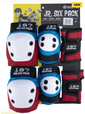 187 - Jr Six Pack pad set