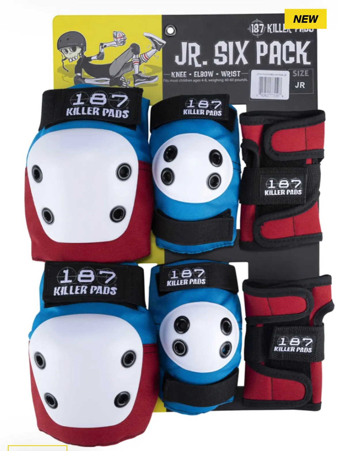 187 - Jr Six Pack pad set