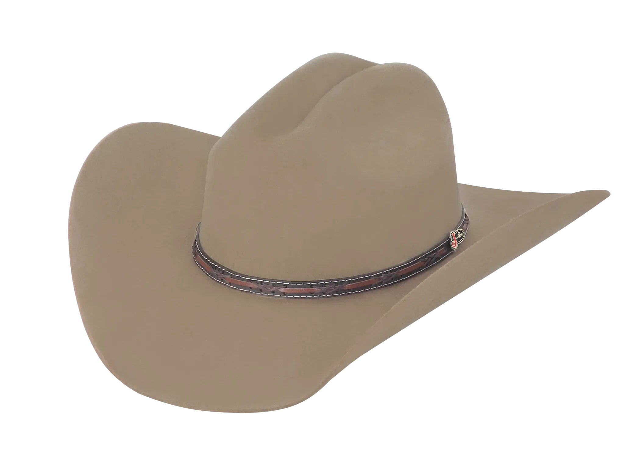 2x Justin Felt Hat: Gallop