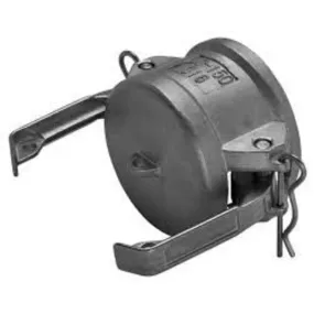 316 Stainless Steel Camlock Type DC Dust Cap | Corrosion-Resistant, Sanitary Protection, Female Camlock, Sizes 1/2" to 6" for Clean Fluid Systems