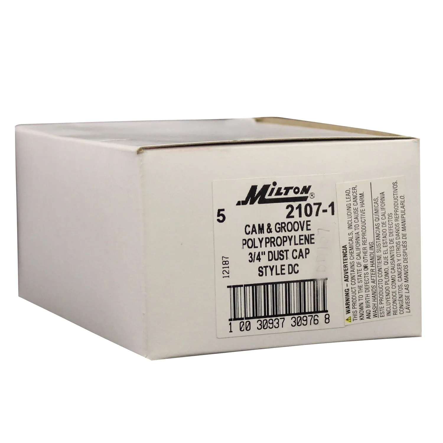 3/4" DC-Style Cam and Groove Dust Cap (Box of 5)