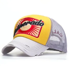 Adinerado Gray/Yellow/Grey Cap - Caliente Basic Collection