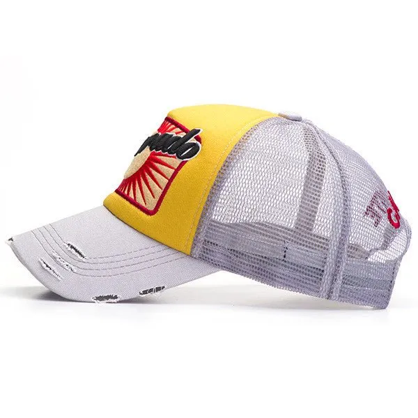 Adinerado Gray/Yellow/Grey Cap - Caliente Basic Collection