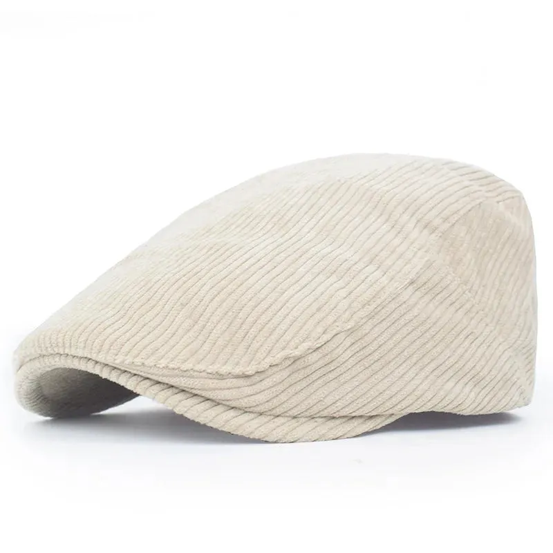 Aidase New Men Berets Spring Autumn Winter British Style Newsboy Beret Hat Retro England Hats Male Hats Peaked Painter Caps for Dad