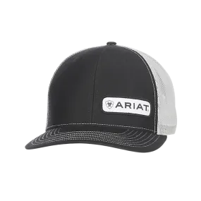 Ariat Black Embroidered Logo Mesh Cap