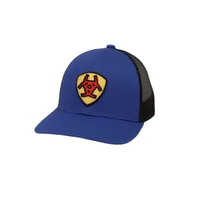 Ariat  Blue Mesh Embroidered Logo Cap