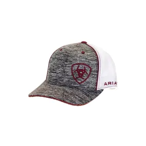 Ariat M&F Flex Fit Grey Mesh Cap
