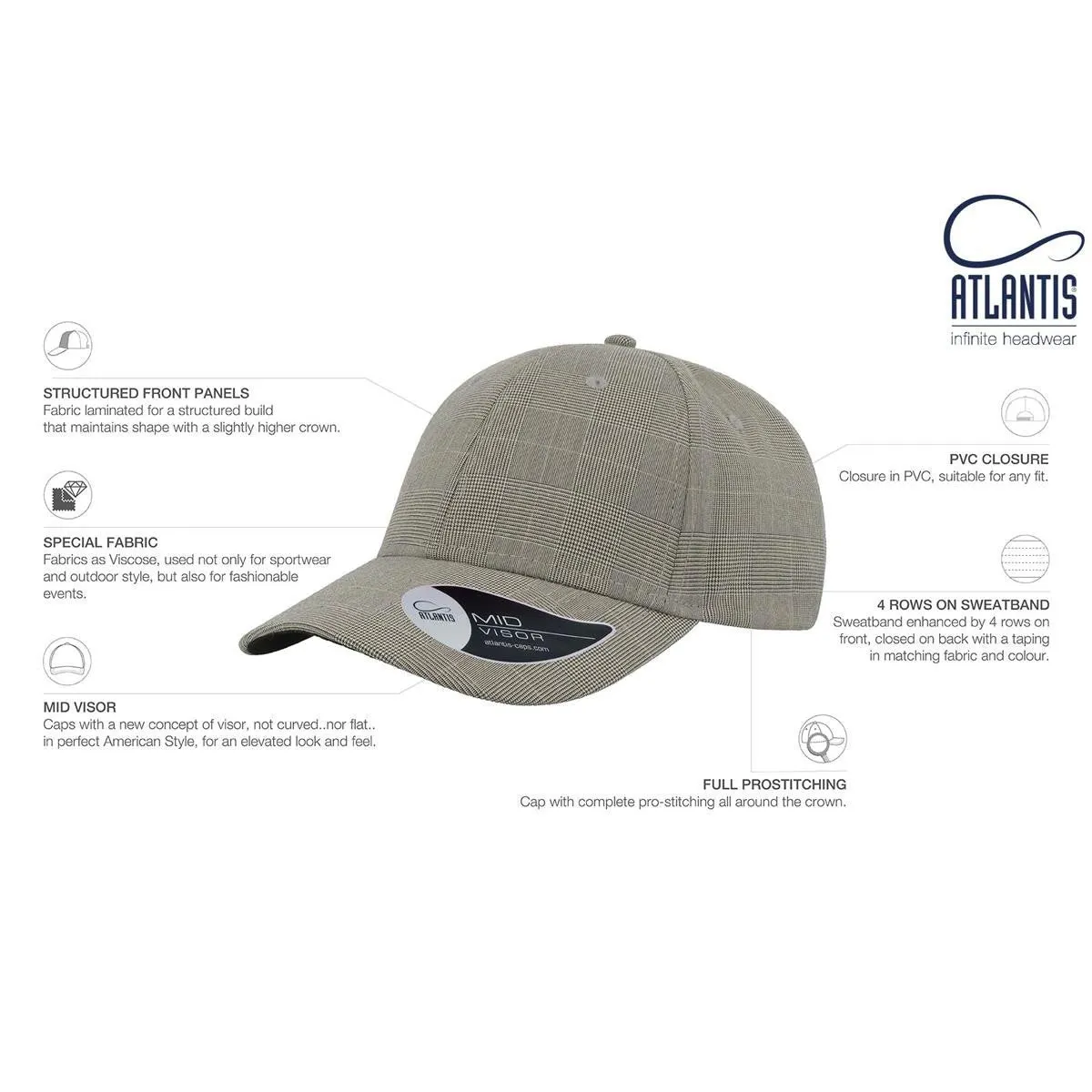 Atlantis Headwear Wales (A1600)
