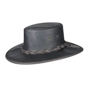 Barmah 1018IS Ironstone (stone washed) Squashy Kangaroo Hat