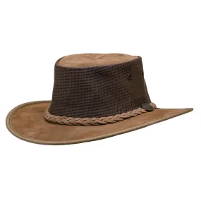 Barmah Hats 1064 Foldaway Cooler Suede Hat