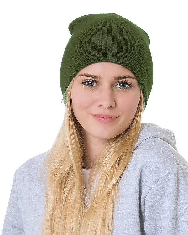 Bayside 3810 USA Made 100% Acrylic Beanie