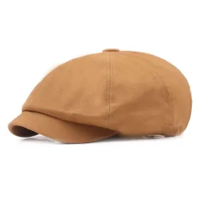 Beloit Cotton Newsboy Cap