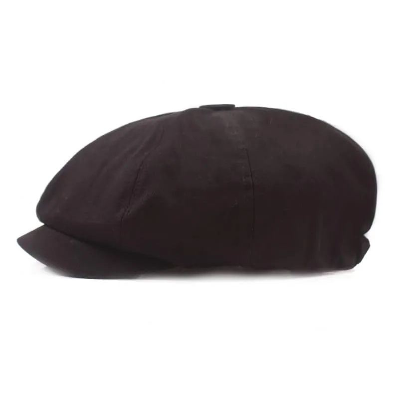 Beloit Cotton Newsboy Cap