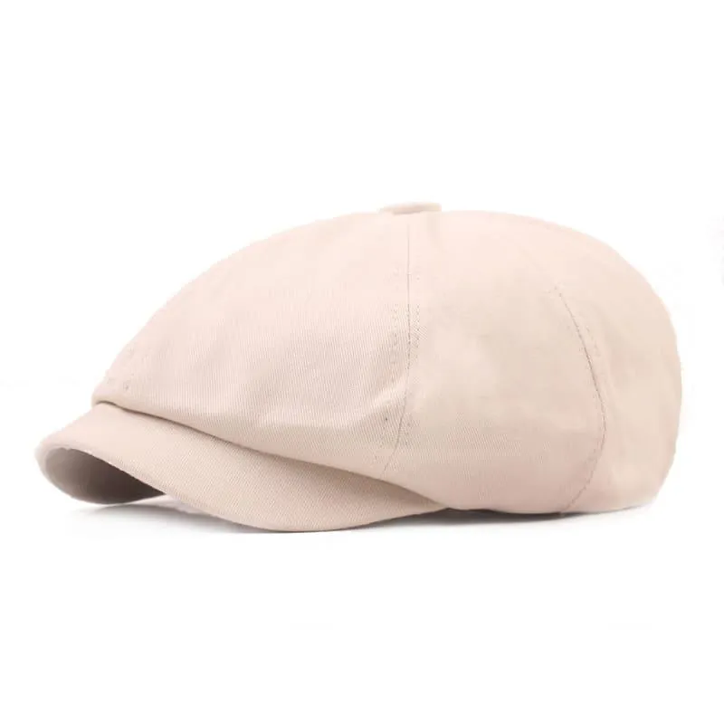 Beloit Cotton Newsboy Cap