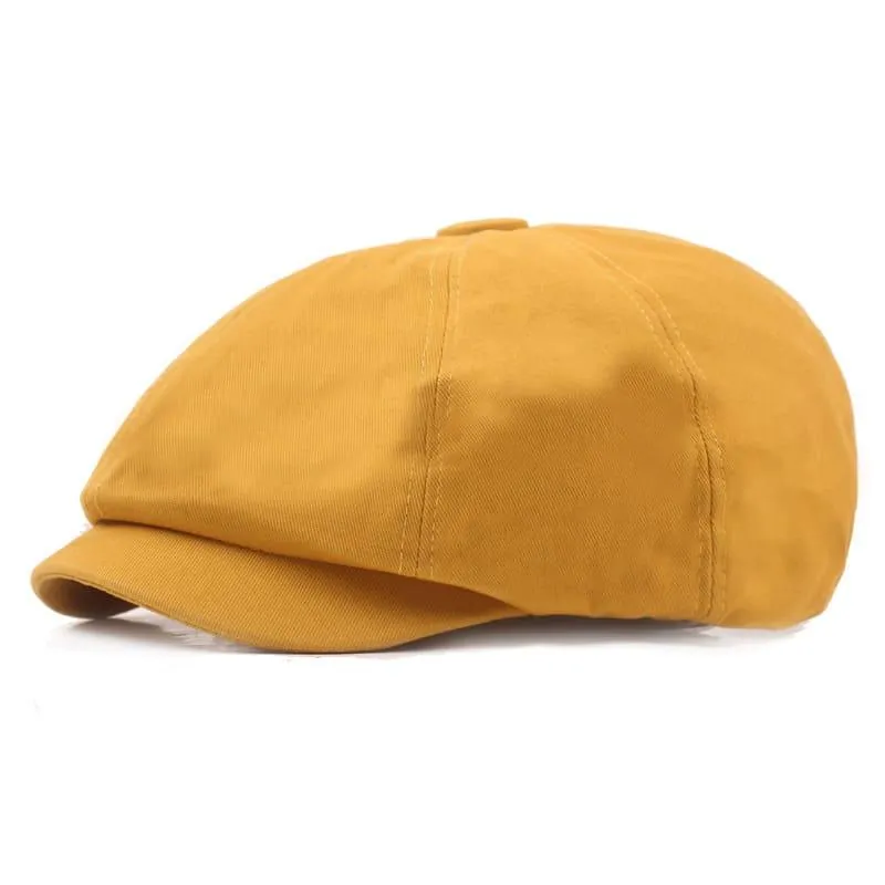 Beloit Cotton Newsboy Cap