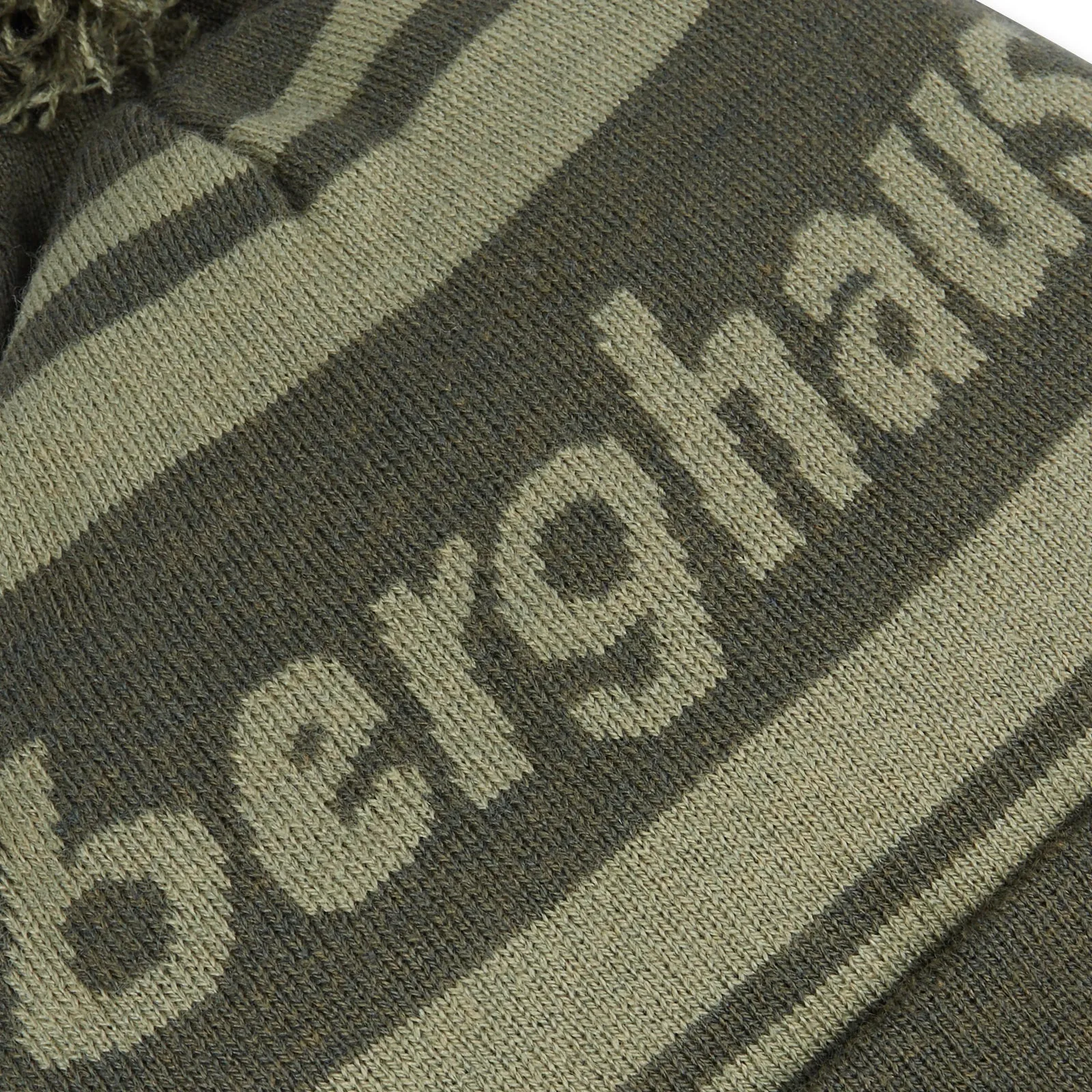 Berghaus Mens Large Logo Rolled Cuff Bobble Hat
