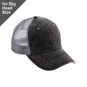 Big Head Washed Herringbone Trucker Cap