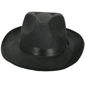 Black Felt Fedora (Each)