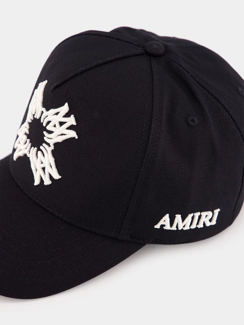 Black MA Quad Canvas Hat