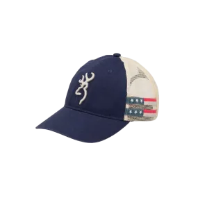 Browning Men's Stars and Stripes Navy Cap