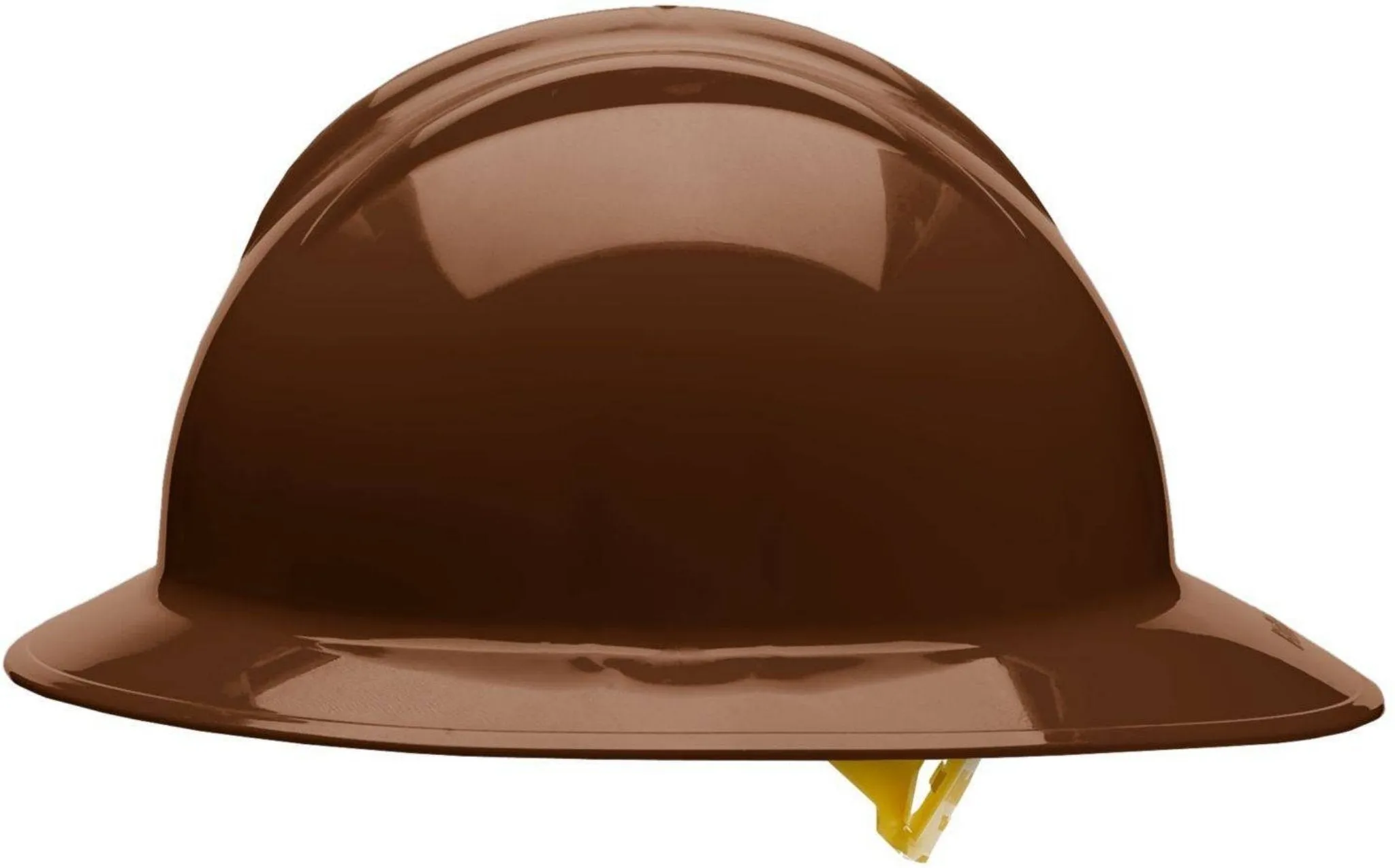 Bullard C33 33CBP 6pt Pinlock Classic Full Brim Style Hard Hat, Chocolate Brown, 1 Each