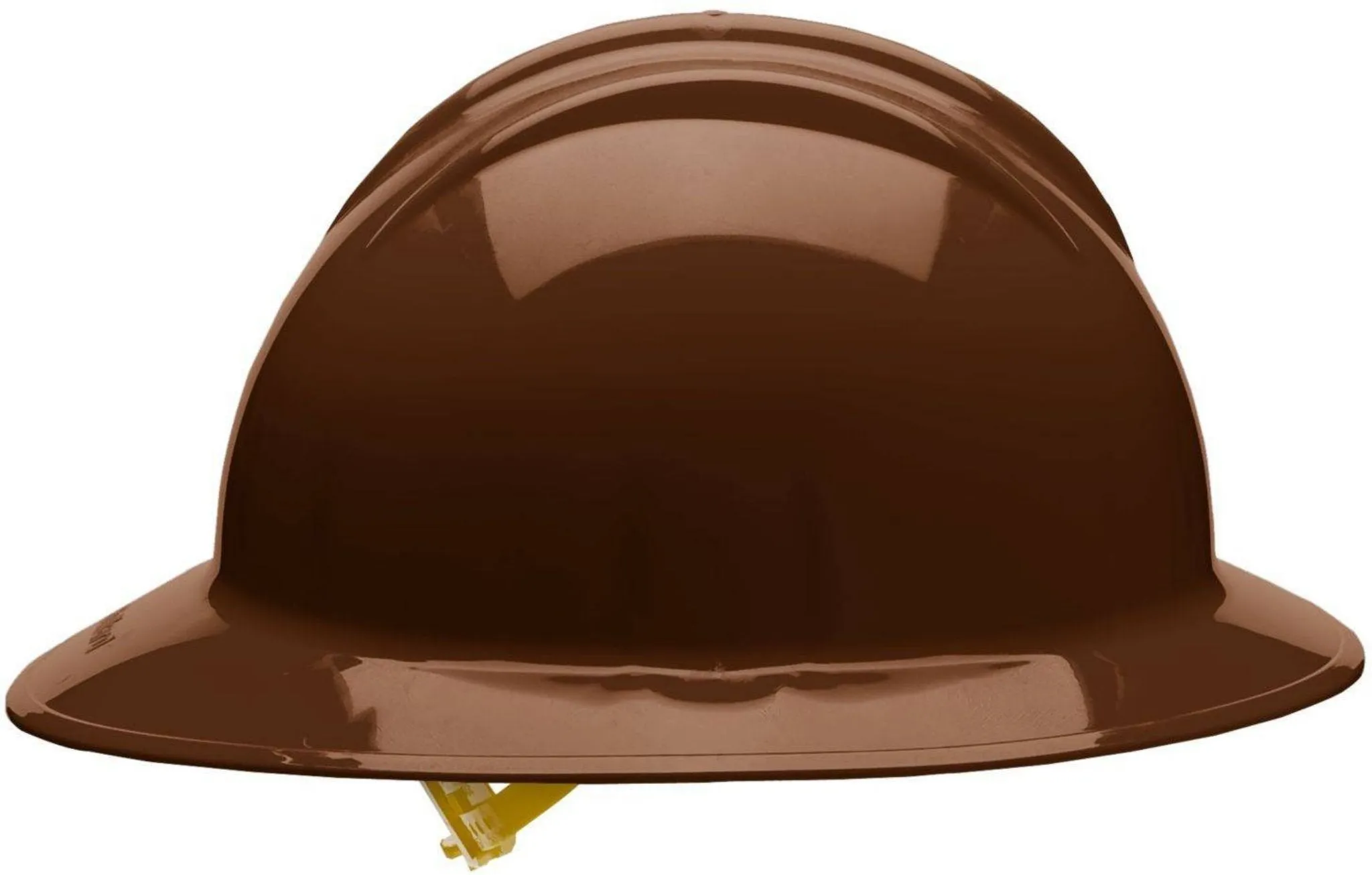 Bullard C33 33CBP 6pt Pinlock Classic Full Brim Style Hard Hat, Chocolate Brown, 1 Each