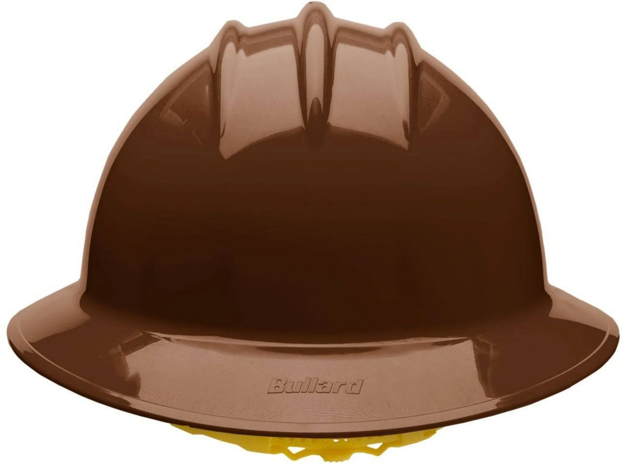 Bullard C33 33CBP 6pt Pinlock Classic Full Brim Style Hard Hat, Chocolate Brown, 1 Each