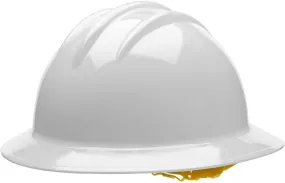 Bullard C33 33GGP 6pt Pinlock Classic Full Brim Style Hard Hat, Gull Grey, 1 Each