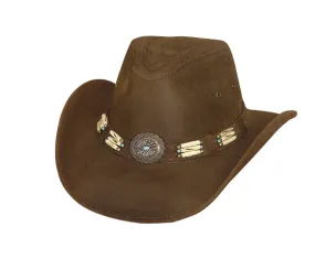 Bullhide Ladies Leather Hat Apalachee Style 4072BZ