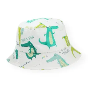 C is for Crocodile (White) Bucket Hat