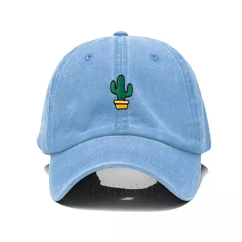 Cactus Washed Cotton Baseball Cap