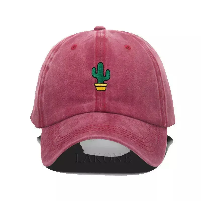 Cactus Washed Cotton Baseball Cap