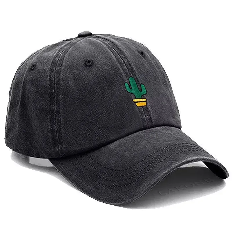 Cactus Washed Cotton Baseball Cap