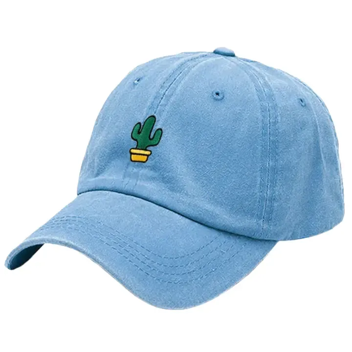 Cactus Washed Cotton Baseball Cap