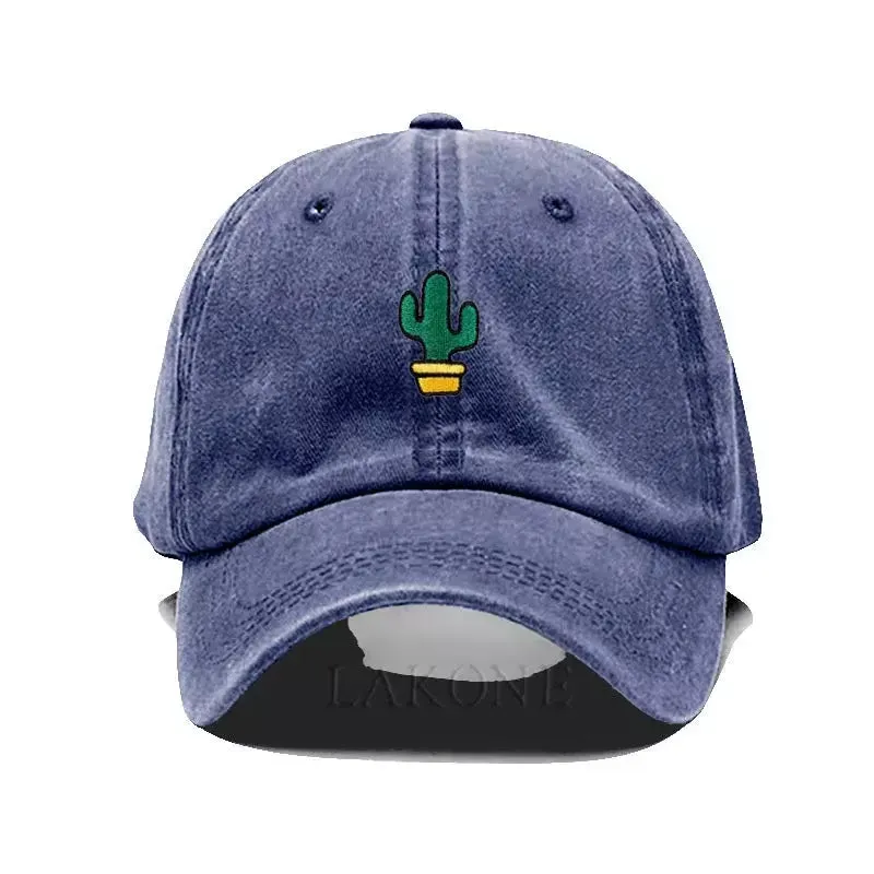 Cactus Washed Cotton Baseball Cap