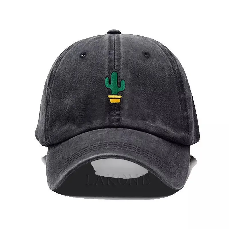 Cactus Washed Cotton Baseball Cap