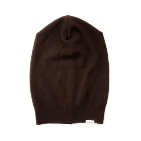 CASHMERE BEANIE | Brown