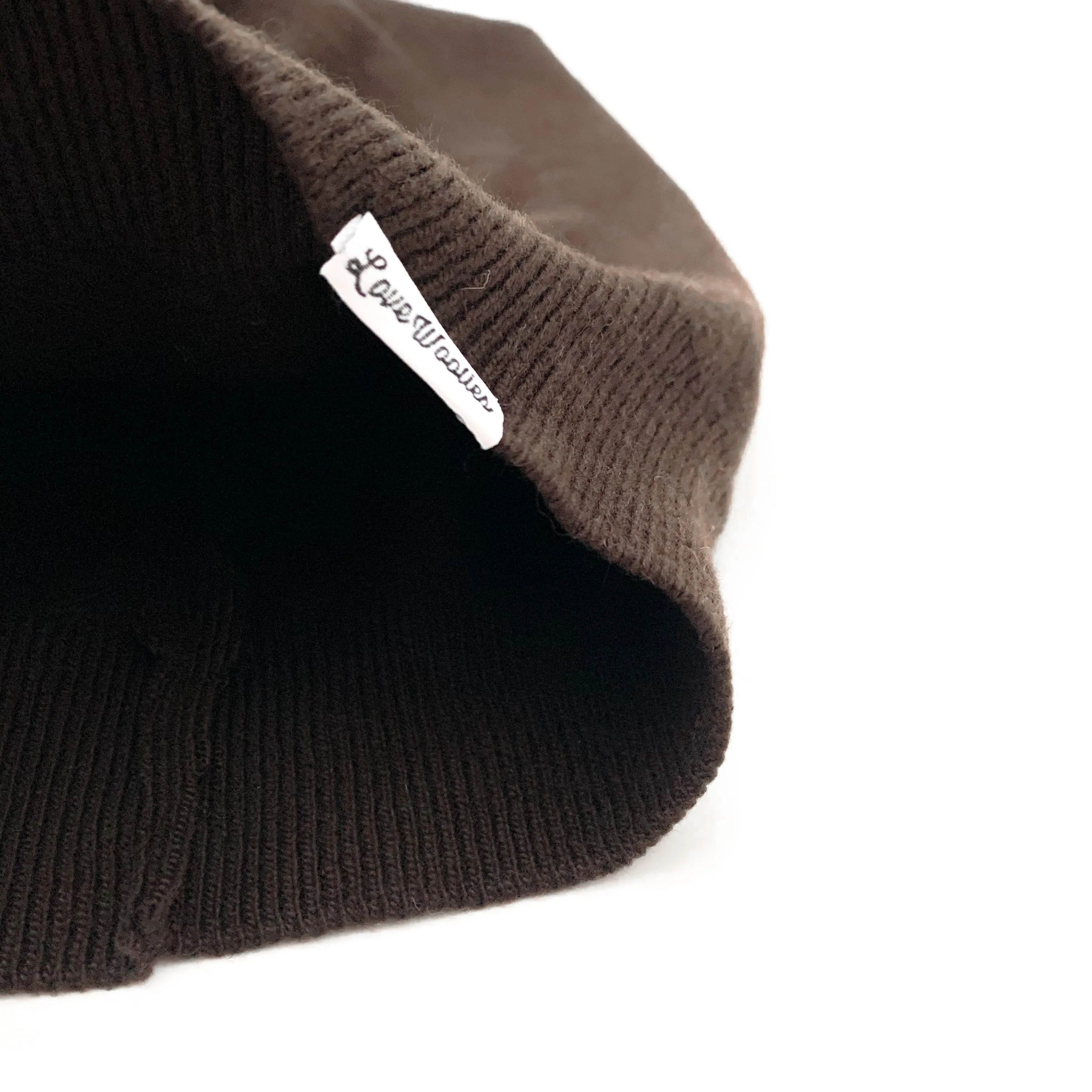 CASHMERE BEANIE | Brown