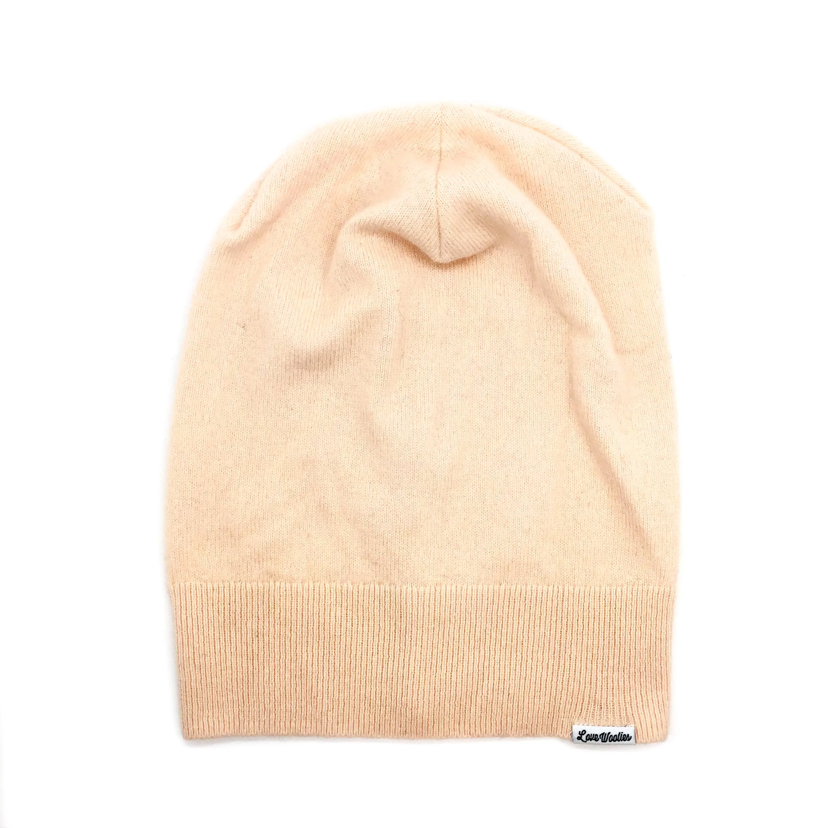 CASHMERE BEANIE | Light Peach