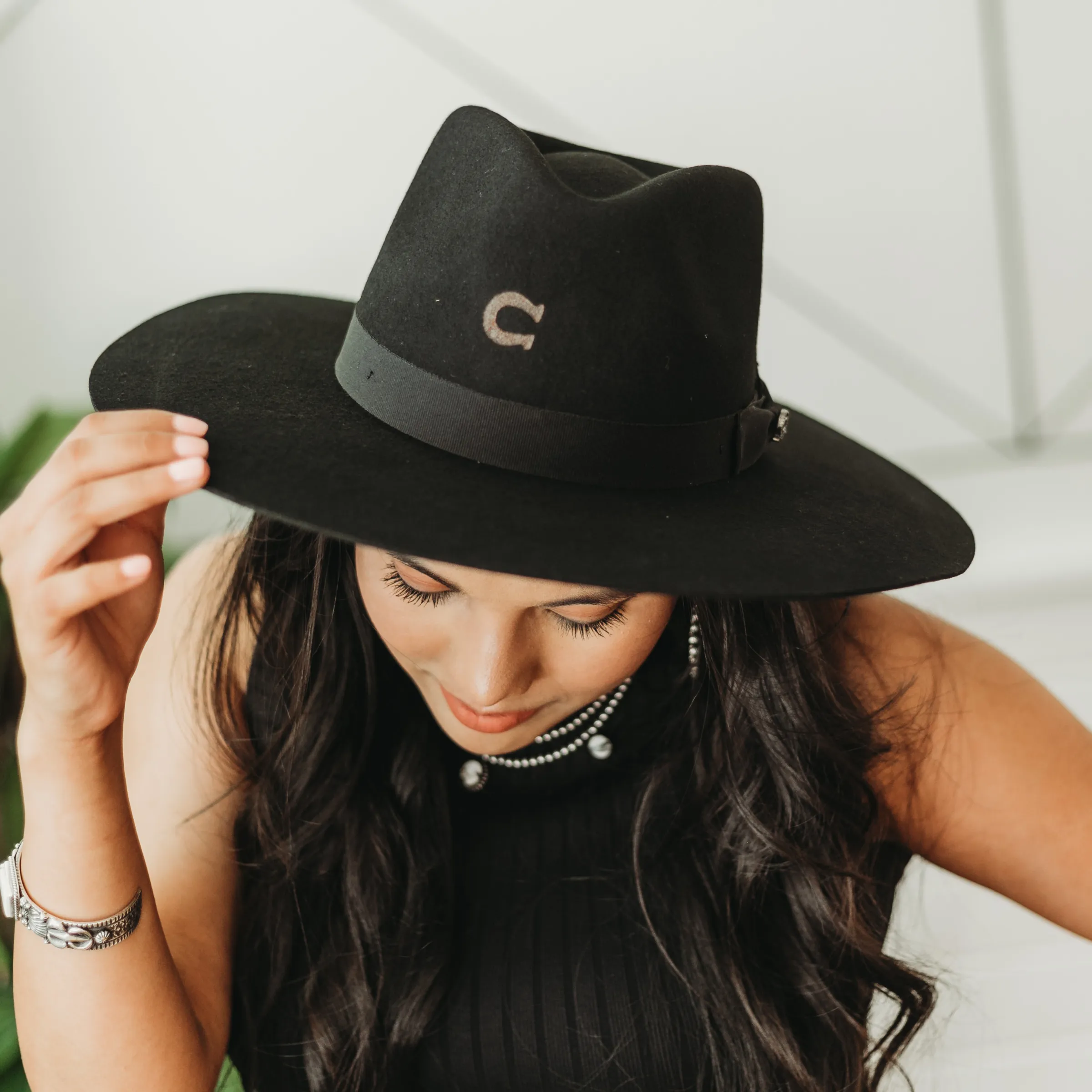 Charlie 1 Horse | Highway Wool Felt Hat in Black