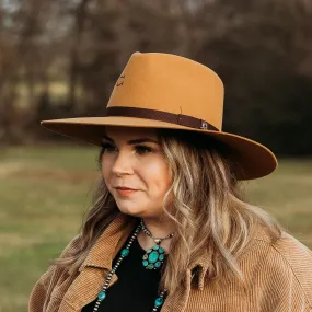 Charlie 1 Horse | Highway Wool Felt Hat in Camel