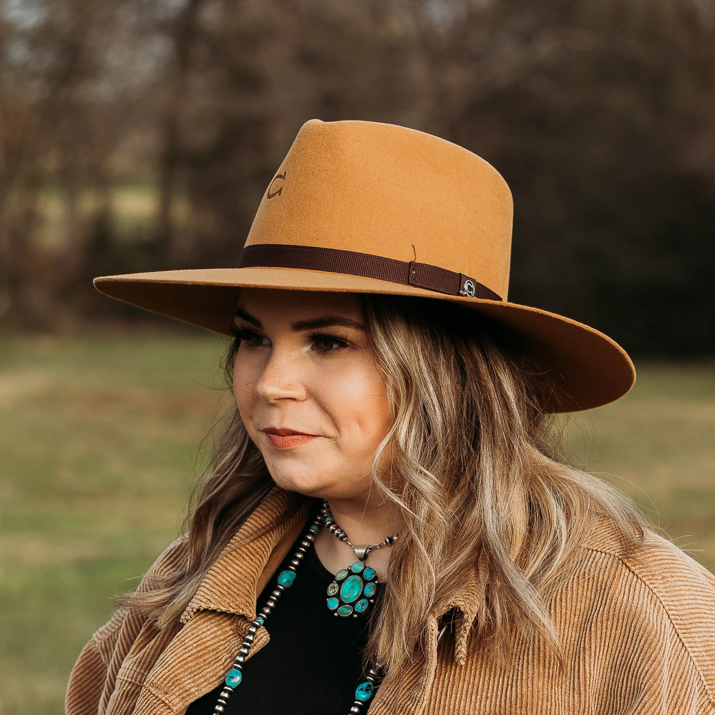 Charlie 1 Horse | Highway Wool Felt Hat in Camel