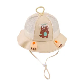 Children Aged 1-3 Summer Breathable Hat Boys and Girls Bucket Hat