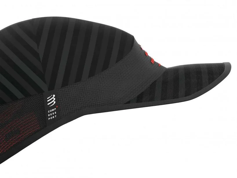 Compressport Unisex's Pro Racing Cap Black - CU00003B_990_0TU
